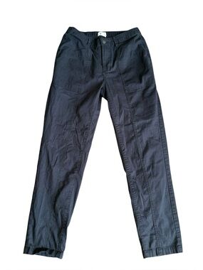 Pact women’s black organic cotton pants size small.